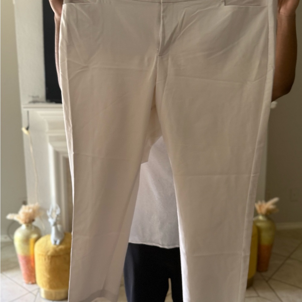 Eloquii -White Dress Pants
